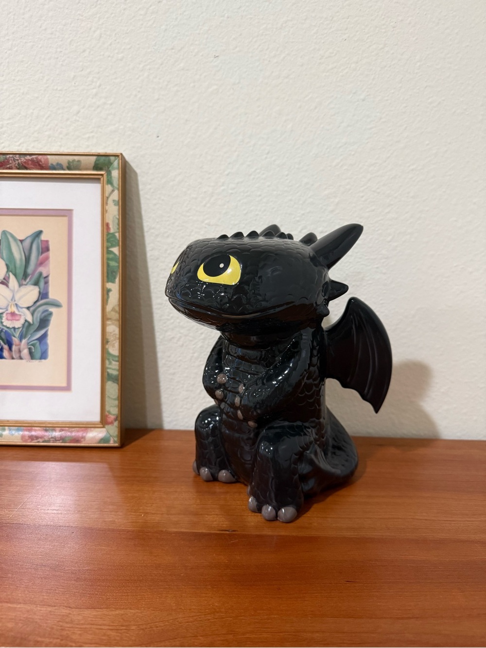 Toothless How to Train Your Dragon Ceramic Coin Bank